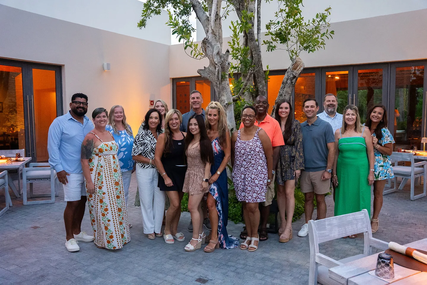 Globe Life agents on a company getaway